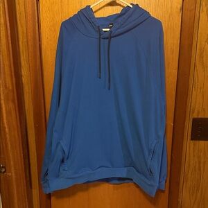 Fabletics Men's Vibrant Blue Hoodie